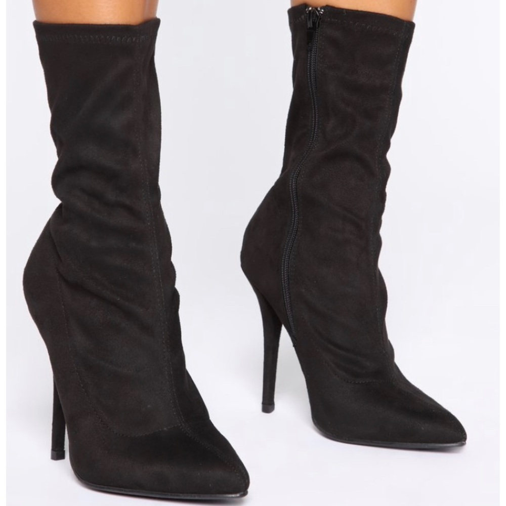 Black boots